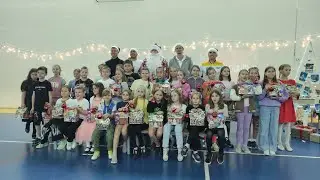 Праздничная новогодняя тренировка баскетбольного клуба «Михайловский Вепрь»