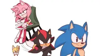 Shadow Really HATES Sonic!! (Sonic Comic Dub)