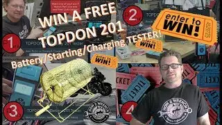 Part 4: WIN A FREE Battery Starting & Charging System Tester from Topdon Tools !!!!!!!!!!!!!