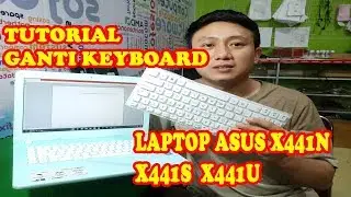 HOW TO REPLACE ASUS X441S / X441N / X441U LAPTOP KEYBOARD