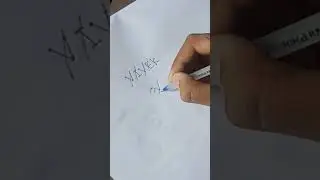 Vivek name into brand logo 