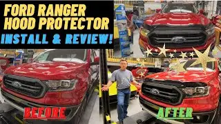 Ford Ranger AVS Hood/Bug Protector Install and Review