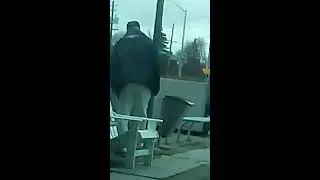 Old man high as fuck