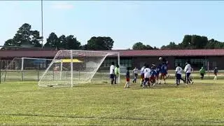 Carson with 2 goals, Red Oak Middle vs West Edgecombe