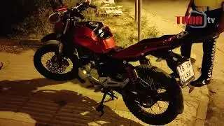 Yine motosiklet kazası yine 2 genç yaralı