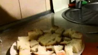 Как приготовить  сухарики из хлеба !