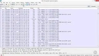 [Wireshark 2.0 Tutorials]  7.Mark, Save and Export - Capturing Network Traffic