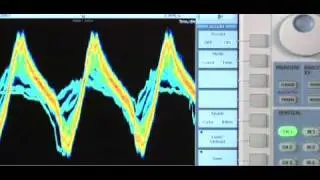 DL9000 Digital and Mixed Signal Oscilloscope - Display Persistence Feature