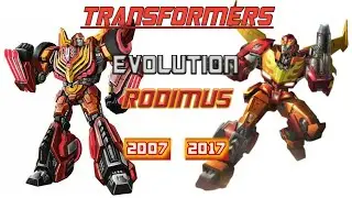 RODIMUS: Evolution in Cartoons and Video Games (2007-2017) | Transformers