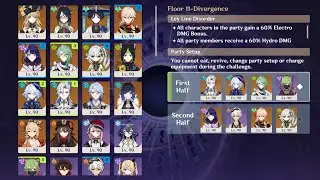 Spiral Abyss Floor 11 (Waning Phase Jun 2024) [9 Stars] | Genshin Impact