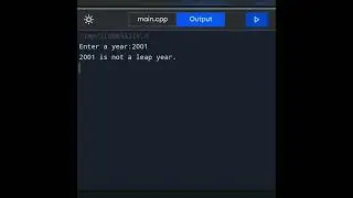 Day of series 11||How to write a c++ program to chcek whether a given year is leap year or not.