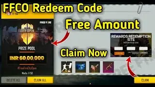 free fire city open tournament redeem code | how to free fire city open tournament in free fire