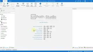 2. How To Print Something on UiPath/hello world Process in UiPath
