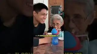 Grandma Staying Hydrated 👵🏼🌊