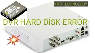 hikvision dvr hard disk not detected CCTV CAMERA 