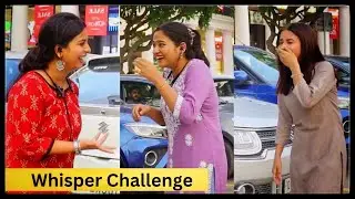 Whisper Challenge With Strangers|| The Civilian Pranks