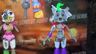 FNAF SECURITY BREACH RUIN MERCH REVEALED! Action Figures and More!