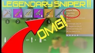 LEGENDARY SNIPER!!? *ITS OP* | Roblox: Island Royale