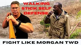 Fight like Morgan From TWD: Walking Stick Self Defense For SHTF