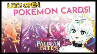Opening Pokemon Cards! Paldean Fates, Silver Tempest & more! [Stream VOD]