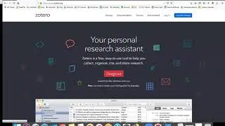 Introduction to Zotero (Webinar Recording)