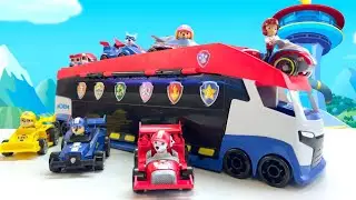 Paw Patrol Transforming Aircraft Review | Rescue Wheels | Mighty Movie | Jungle Pups | Marshall ASMR