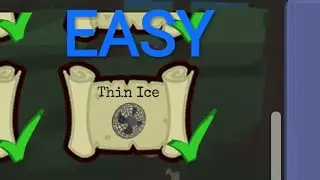 How to complete the Thin Ice quest really easily in Build A Boat For Treasure| JohnyGaming
