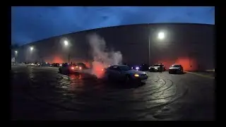 Car Meeting - Ночной Съезд Автомобилей в США |  Ночные Покатухи в Америке (Выпуск 1)