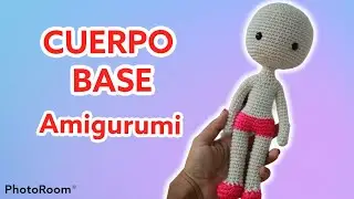 Amigurumi basic body tutorial for dolls or princesses🥰💕