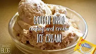 Homemade Golden Oreo Cookie Ice Cream | Cuisinart Ice Cream Maker