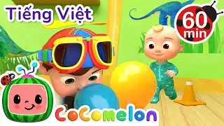 Đua Ô Tô Bóng Bay | Bài hát dành cho trẻ em | CoComelon Lồng tiếng việt - Karaoke dành cho trẻ em