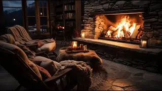 Звук Камина . The Sound Of The Fireplace Is A Peaceful Sleep #сон #sleep