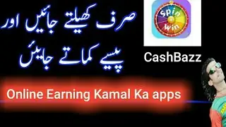 Online Earning Apps||CashBazz||Spin win