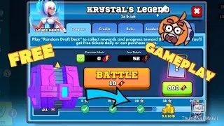 How to play krystal's legend 🤯 & Opening epic chest .. 