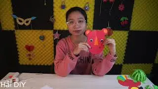 Hướng dẫn làm chú tê giác đỏ cực dễ thương | Hải DIY