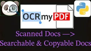 OCRMyPdf: Turn Your Scanned Docs into Searchable & Copyable Docs