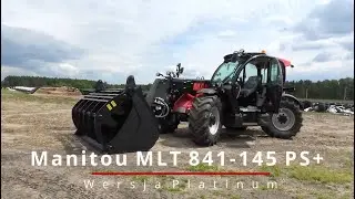 Manitou MLT w najwyższej wersji Platinum | Manitou MLT 841-145 PS+
