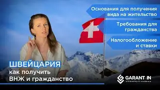 ВНЖ и гражданство в Швейцарии: условия и варианты получения. Налогообложение для резидентов