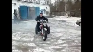 ИЖ Юпитер 5 трицикл для зимы как раз