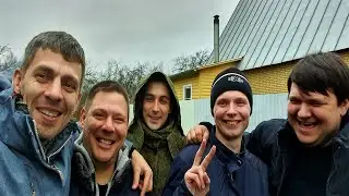 Первый день перед пейнтбольным турниром встреча SV team