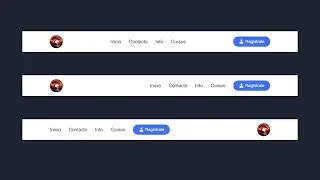 Cómo crear una Barra de Navegación con HTML y CSS (3 Formas)
