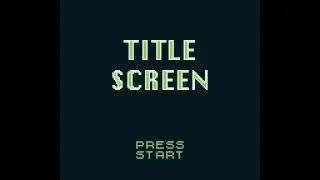 GB Studio v3.2.1 - Tutorial 1| Title Screen/Skip With Button/Hide Player