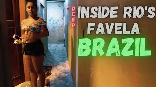 Deep Inside Rio's Rocinha Favela ( afro-brazil city)