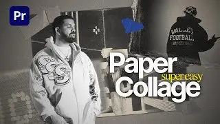 PAPER COLLAGE TRANSITION | Premiere Pro Tutorial