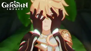 [Eng/Ru] Genshin Impact | Aether and Lumine Relive Each Other's Memories | Кариберт (Side-by-Side)