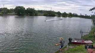 T44 RC Boat Works  Catamaran Race