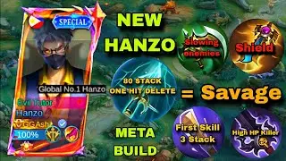 WTF DAMAGE!!😱 NEW HANZO SAVAGE BUILD 2024 (perfect rotation for hanzo right now!)