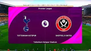 Sheffield United vs Tottenham Hotspur | Premier League (Round 19) | Pes 2021