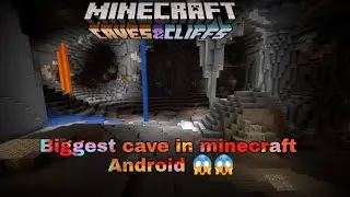 MINECRAFT BIGGEST CAVE 😱😱😱 Part 1 #minecraftmemes #minecraft#cave #archdagaming