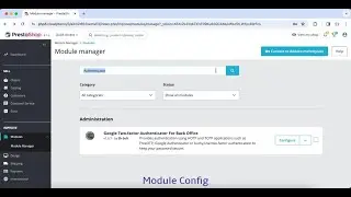 [PrestaShop Modules] - Google Two-factor Authenticator For Back Office